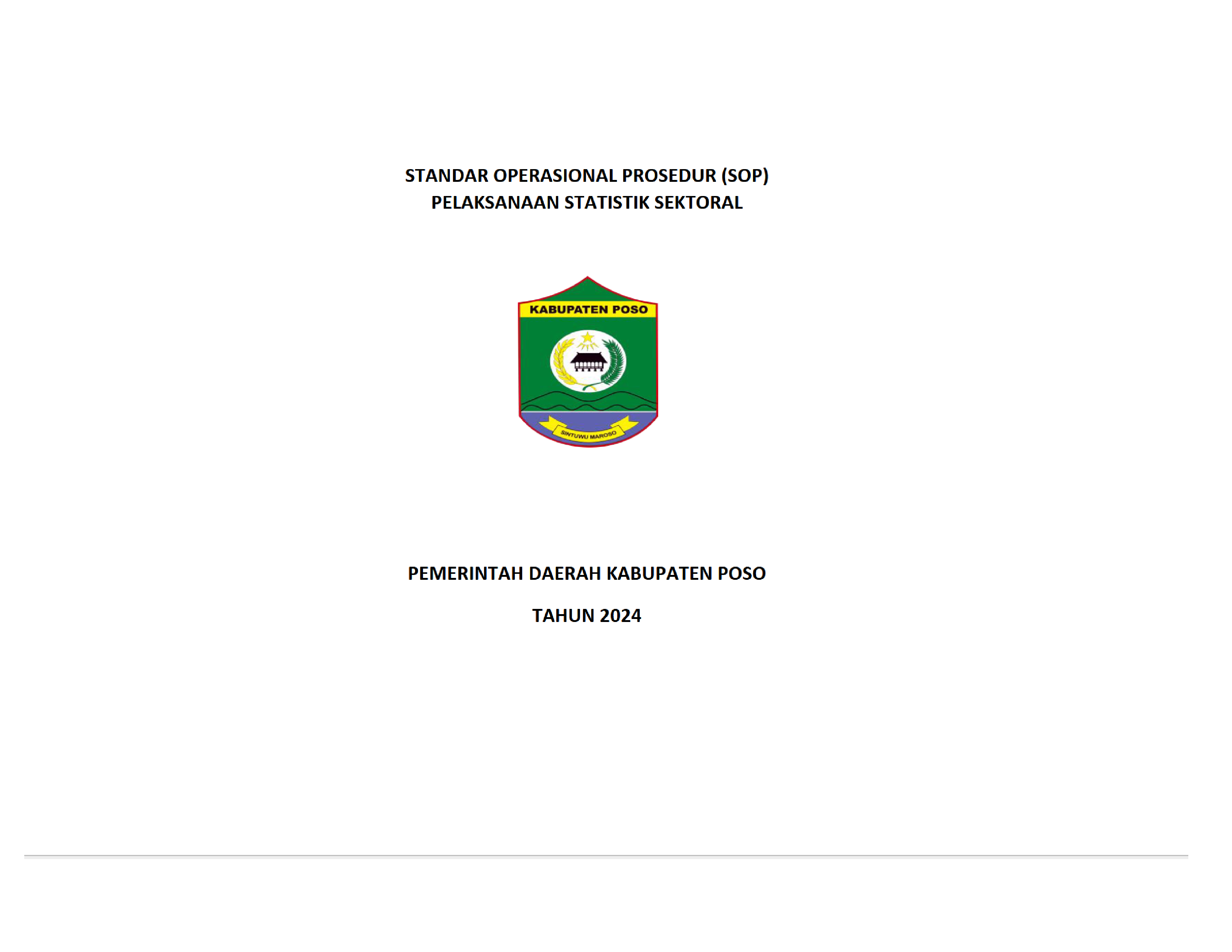 Standar Operasionl Prosedur (SOP)
